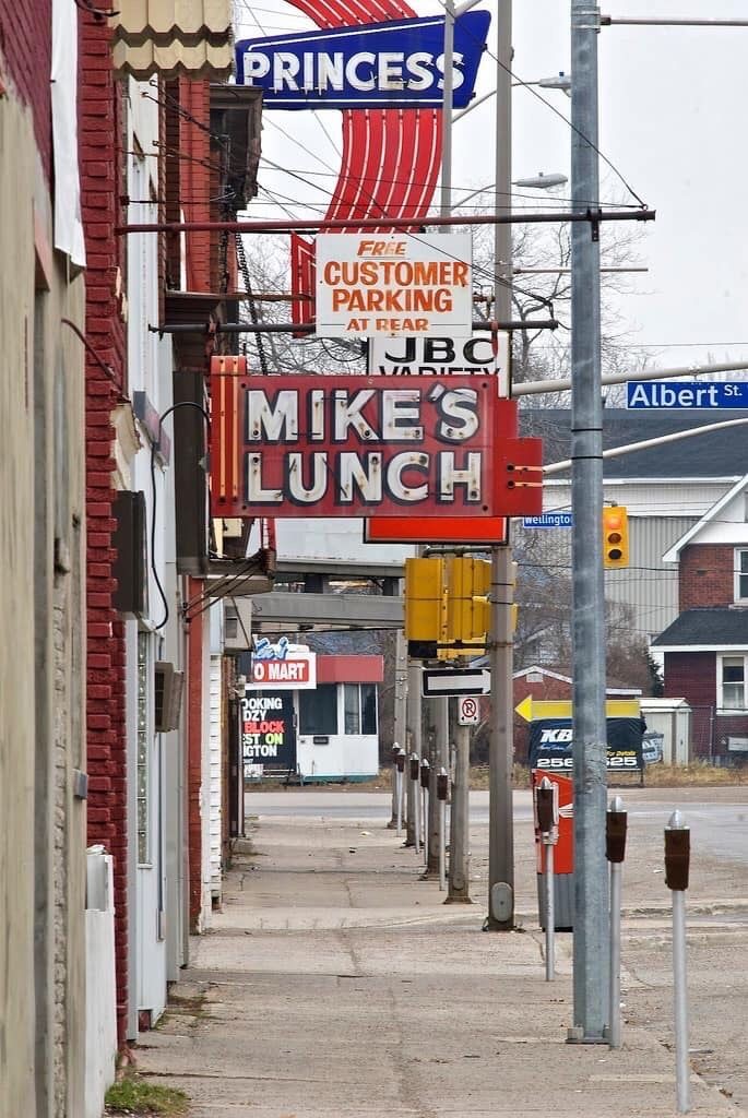 Gore Street 1980 - Photographer unknown 